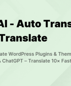 LocoAI v2.0.8 – Auto Translate for Loco Translate (Pro)【AI多种翻译插件】